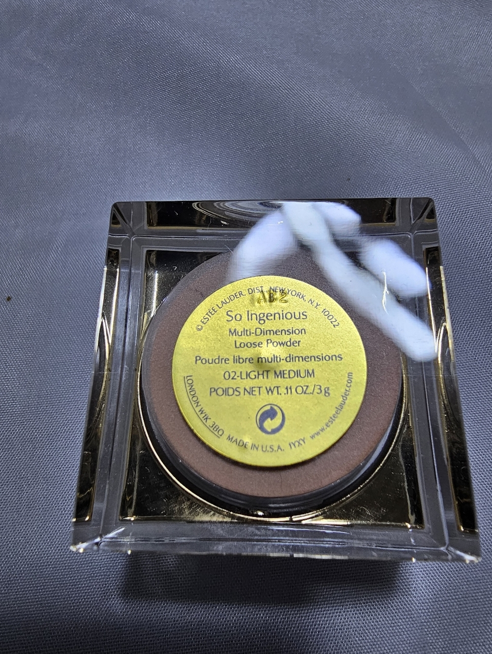 Estee Lauder So Ingenious Multi-Dimension Loose Powder - Brown and Gold